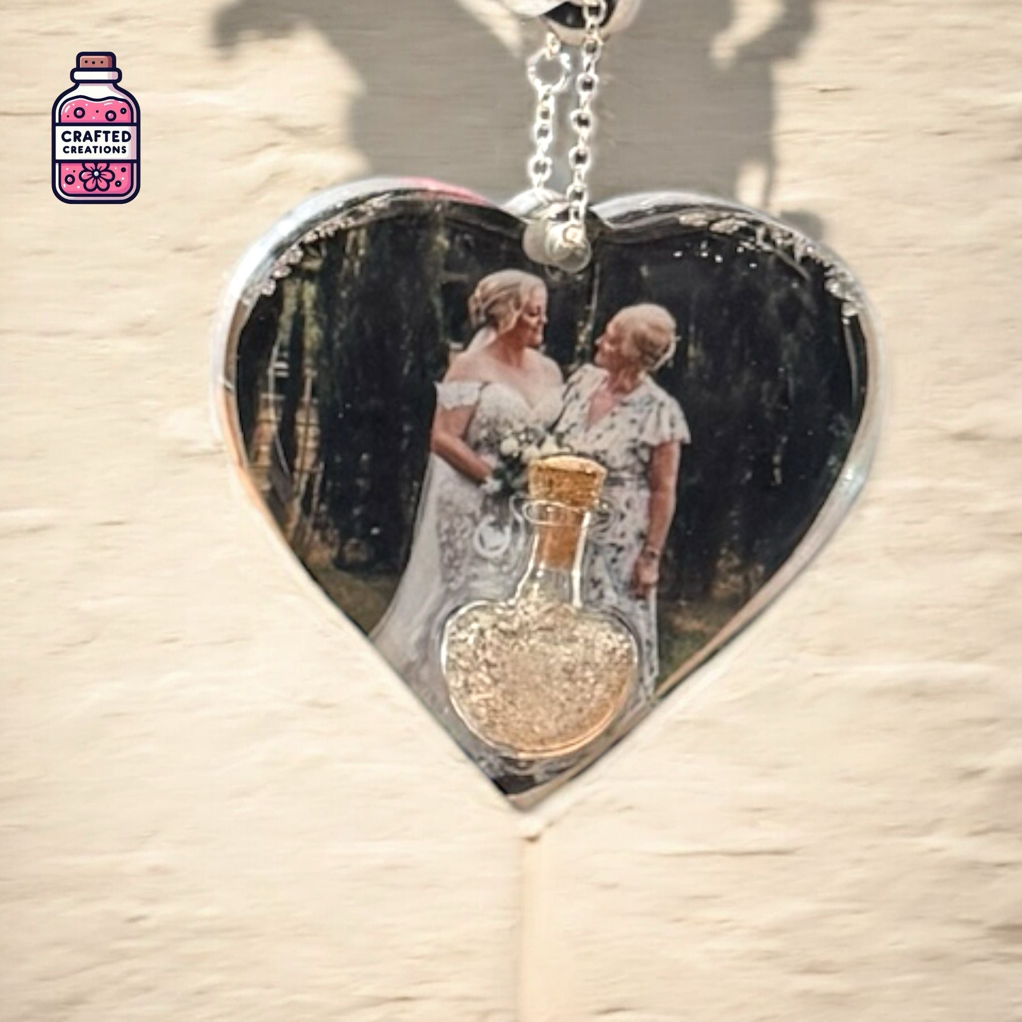 Heart-shaped Photo Frame