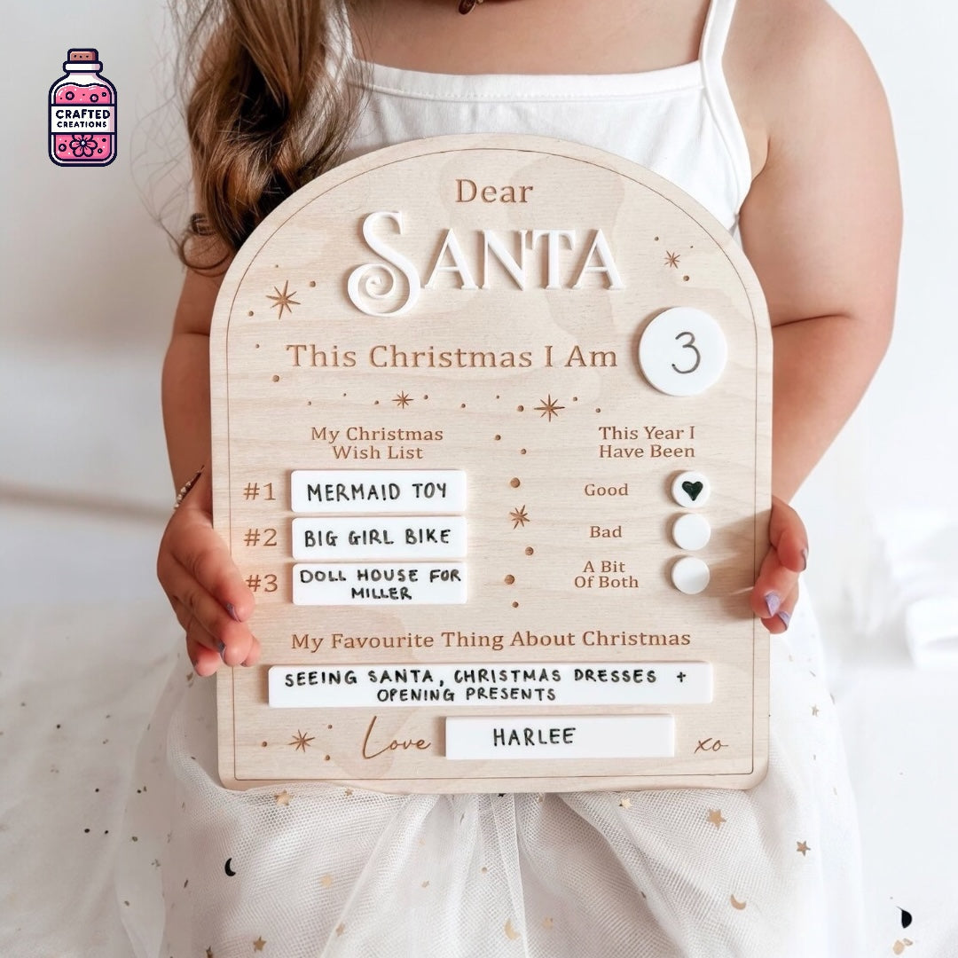 Kids Christmas Countdown Board