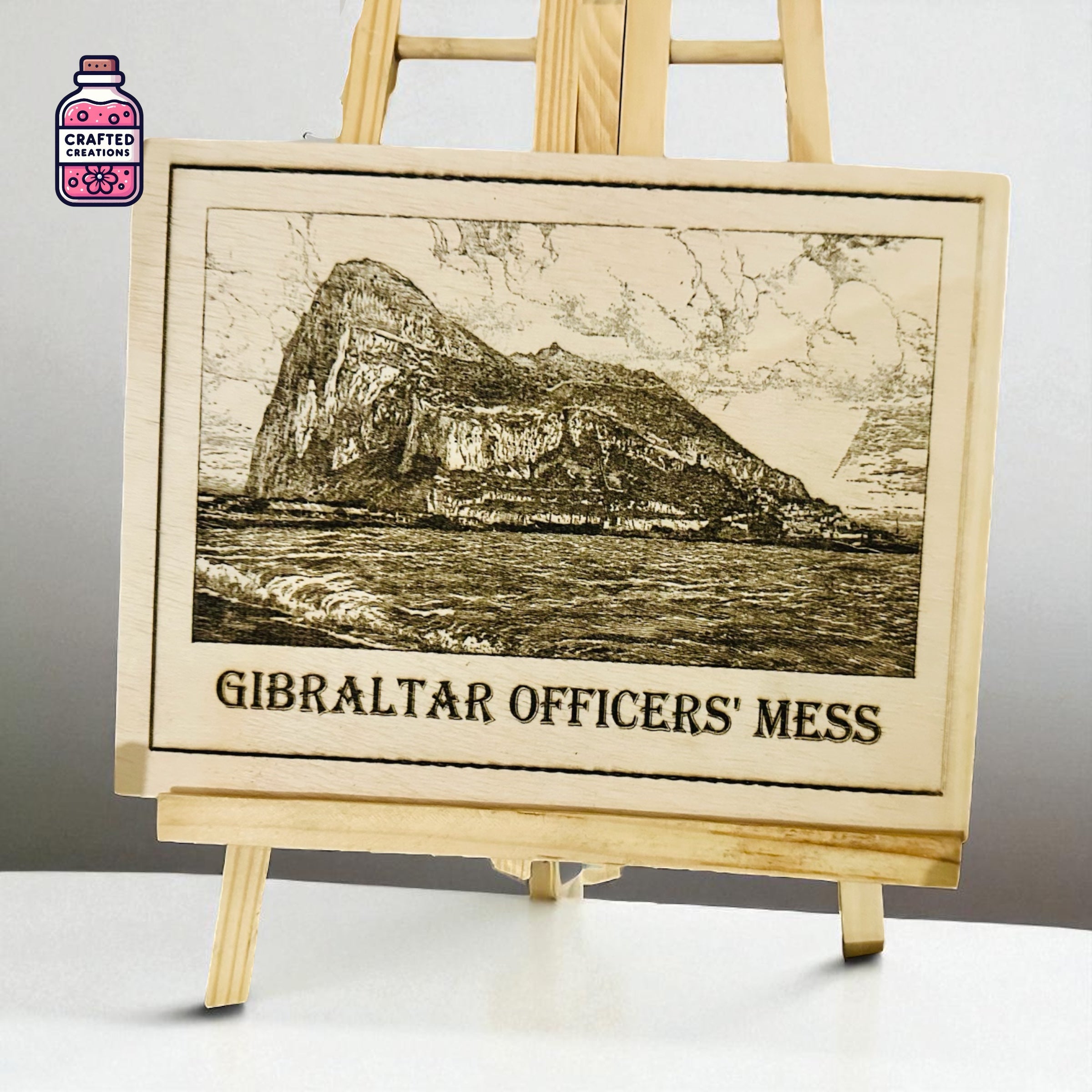 Wooden Presentation Board