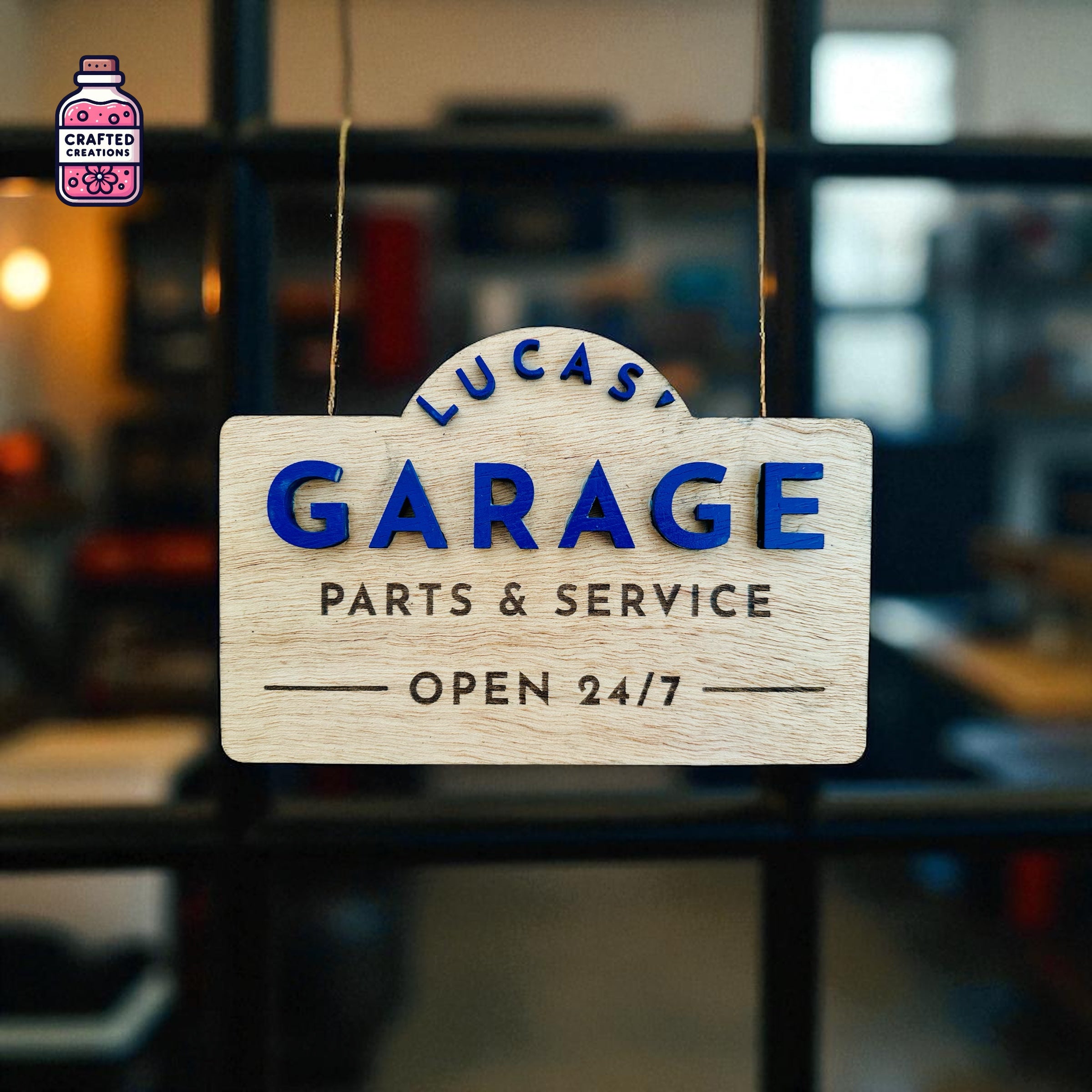 Custom Wooden Sign (Medium)