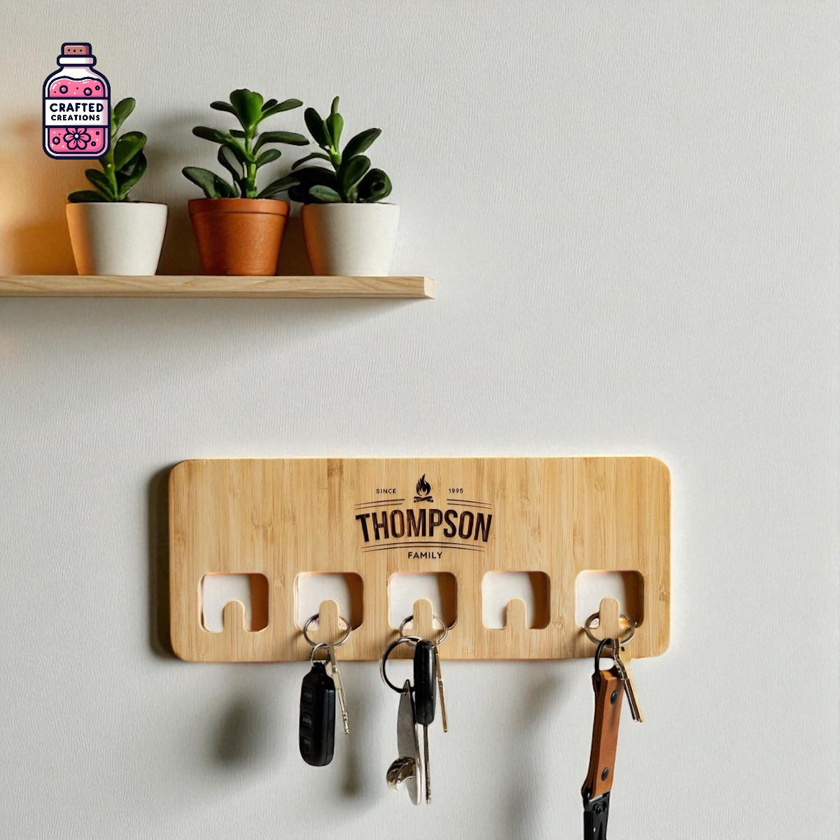 Personalised Key Hanger