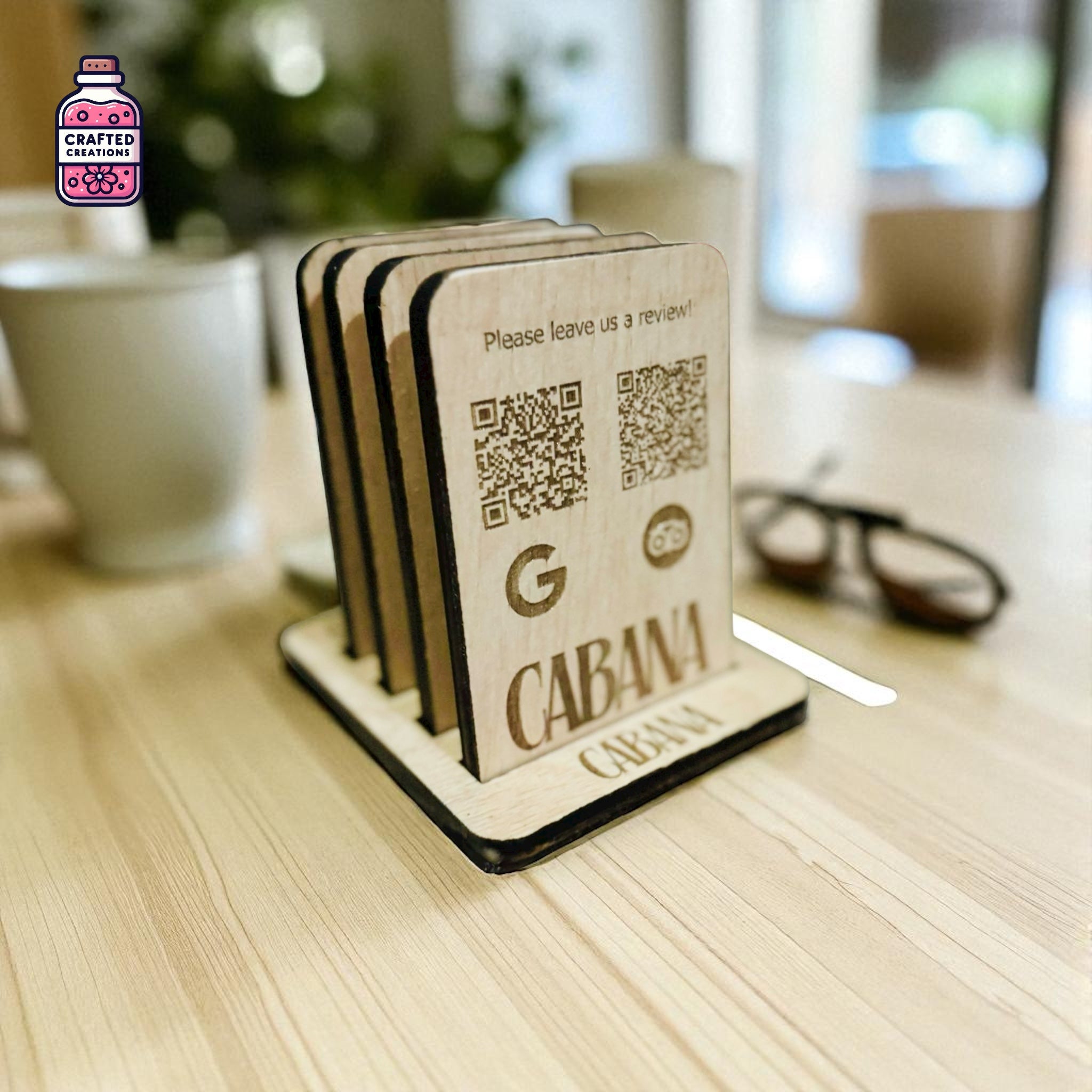 Review Block & Stand