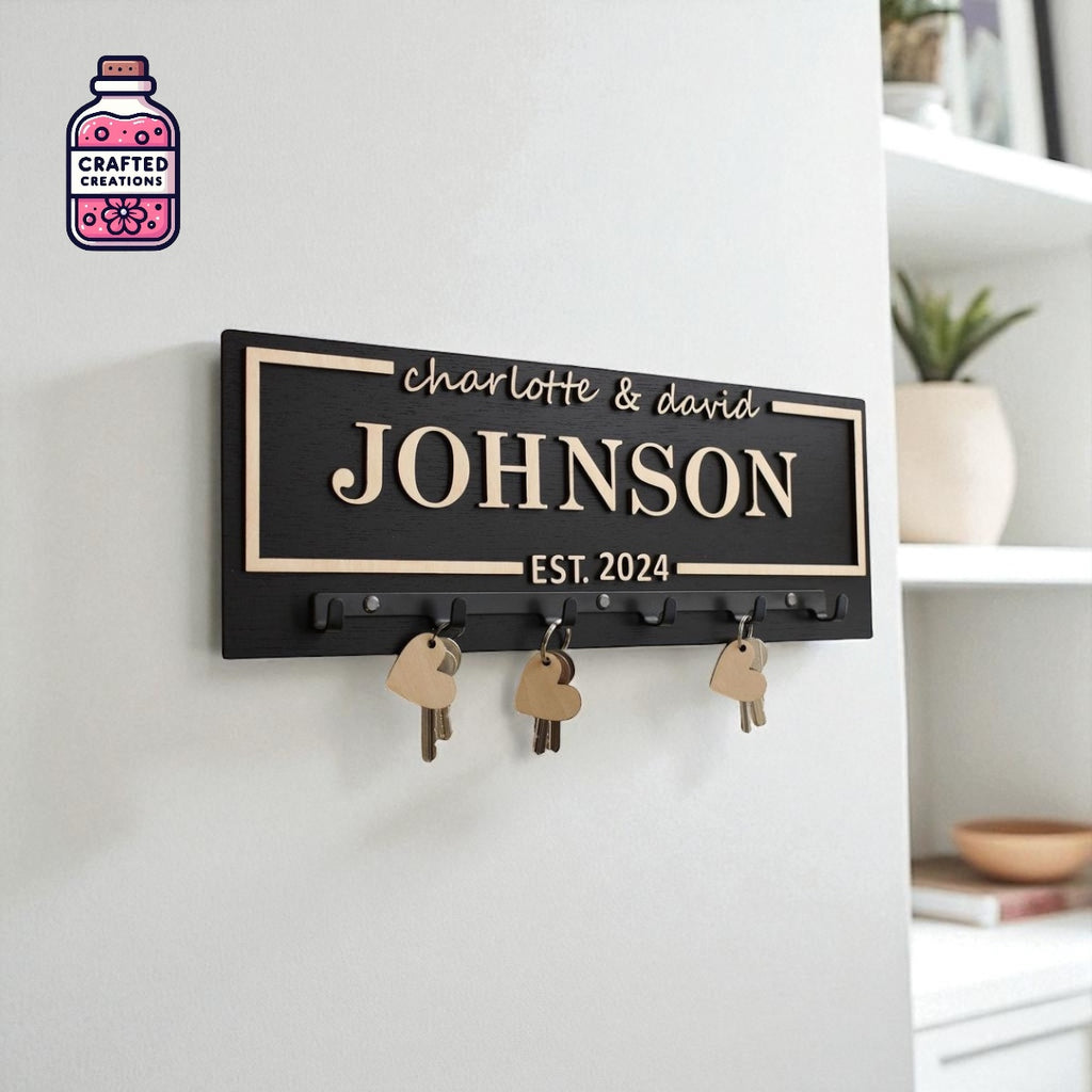 Personalised Key Hangers