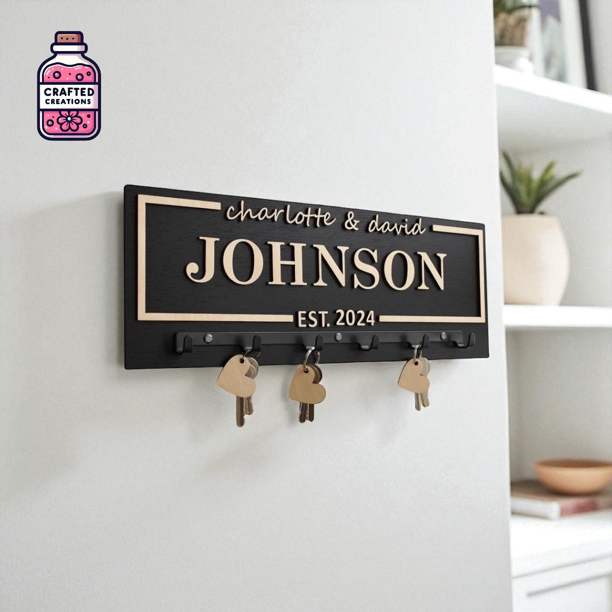 Personalised Key Hangers