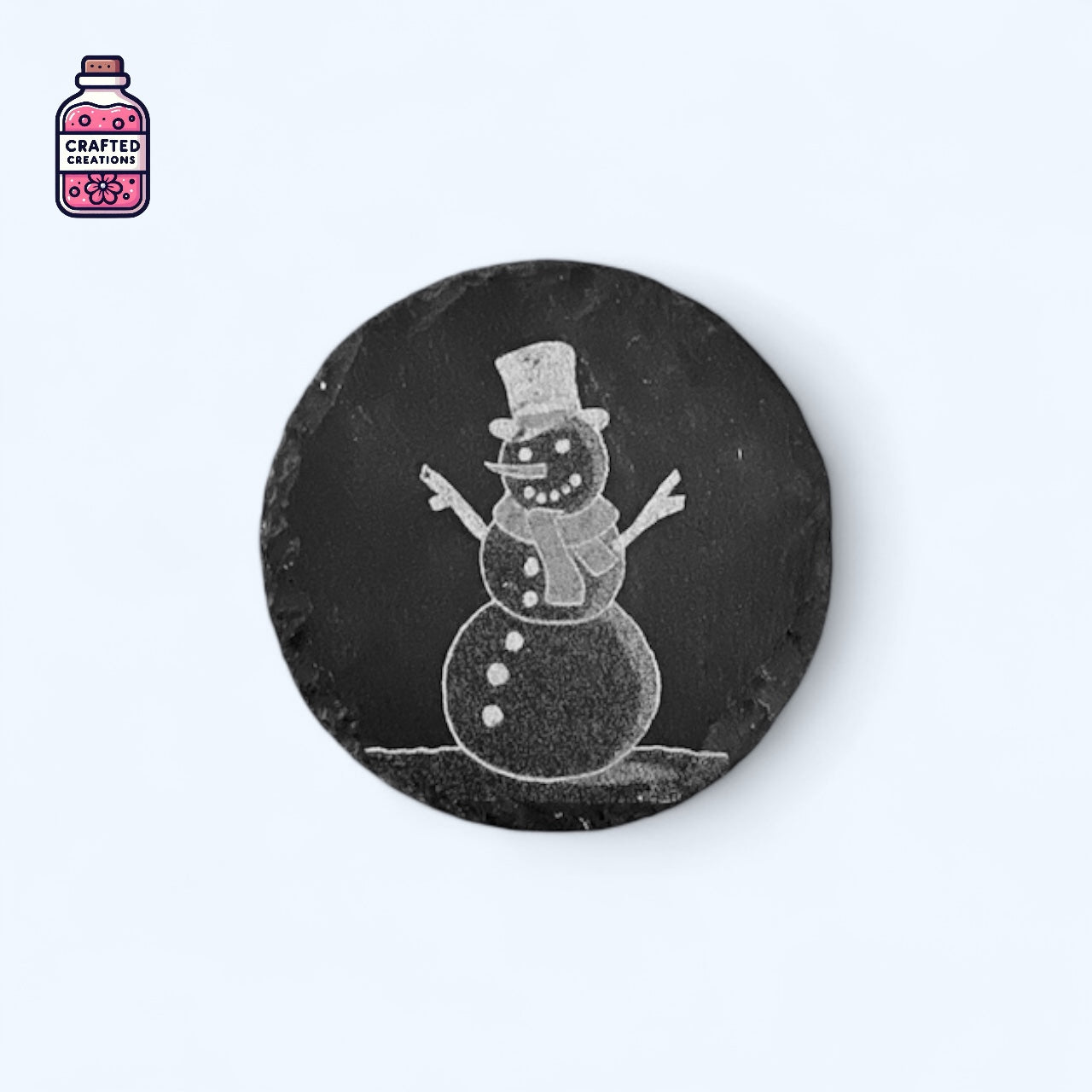 Christmas Slate Coaster