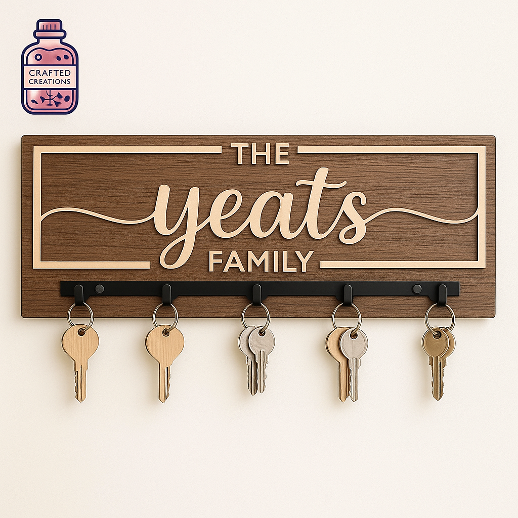 Personalised Key Hangers