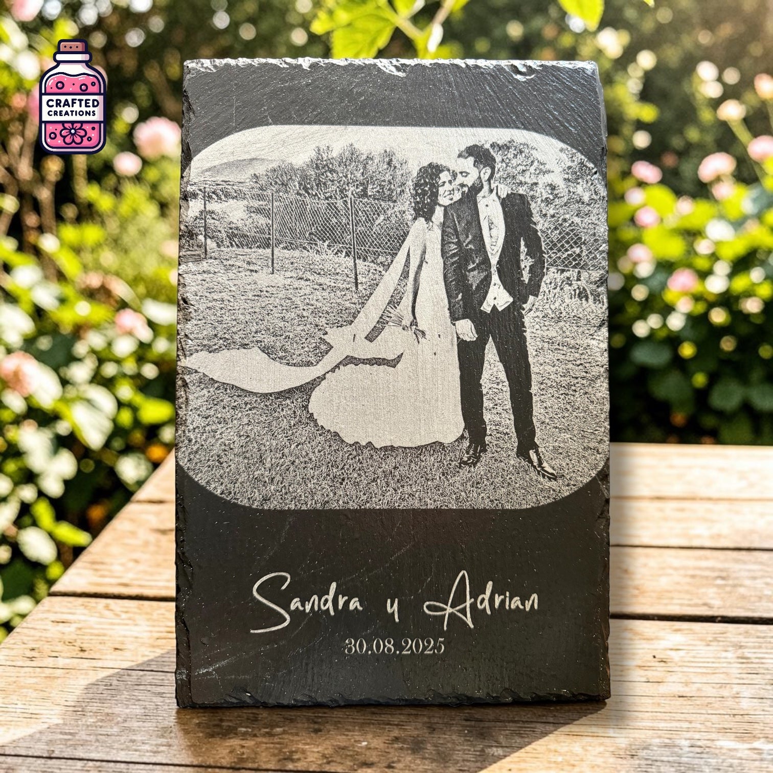 Custom Photo Slate