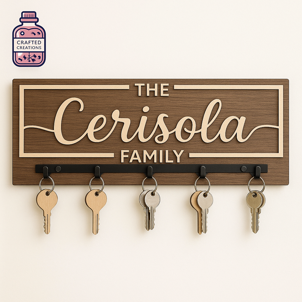 Personalised Key Hangers
