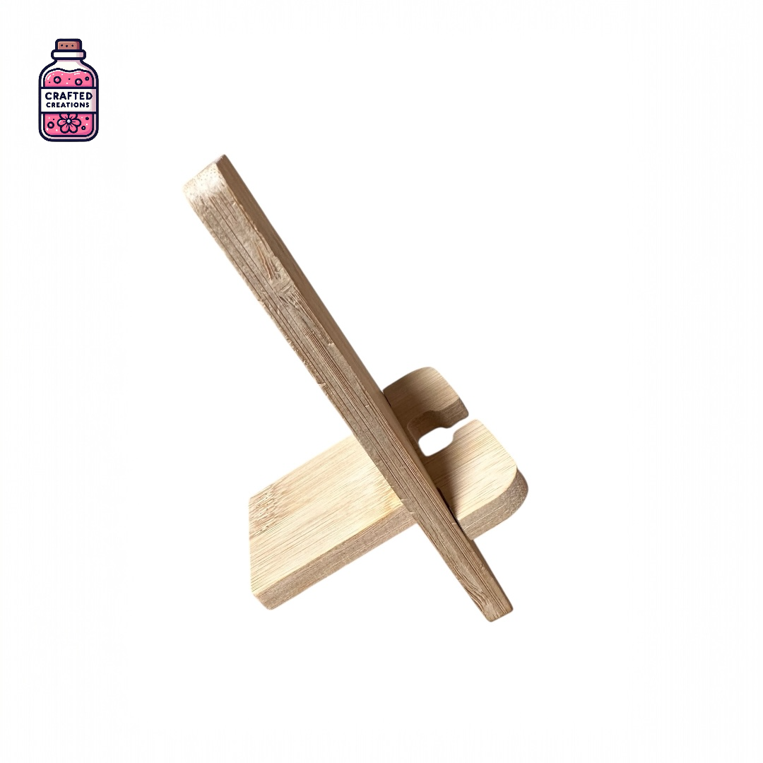 Custom Bamboo Phone Holder