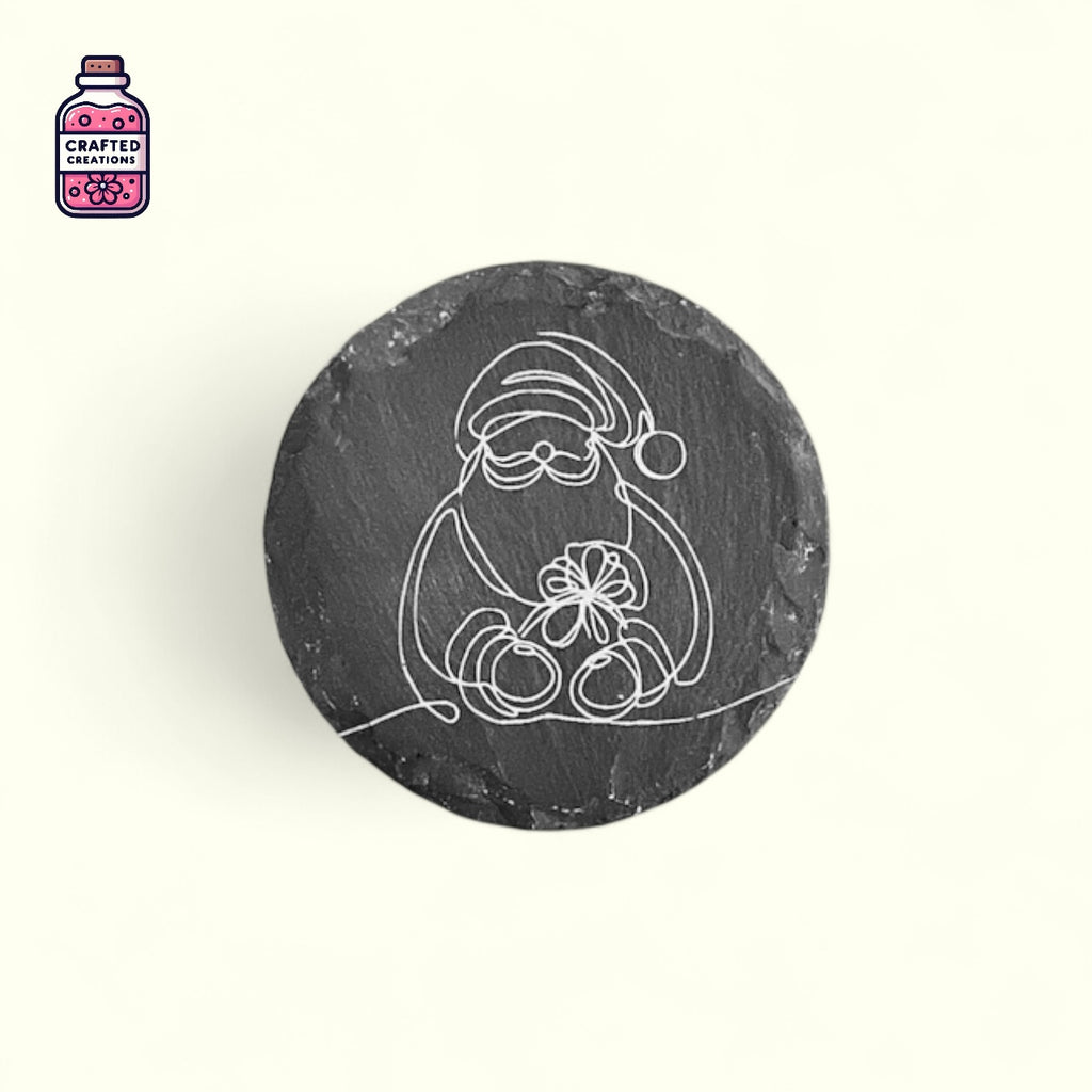 Christmas Slate Coaster