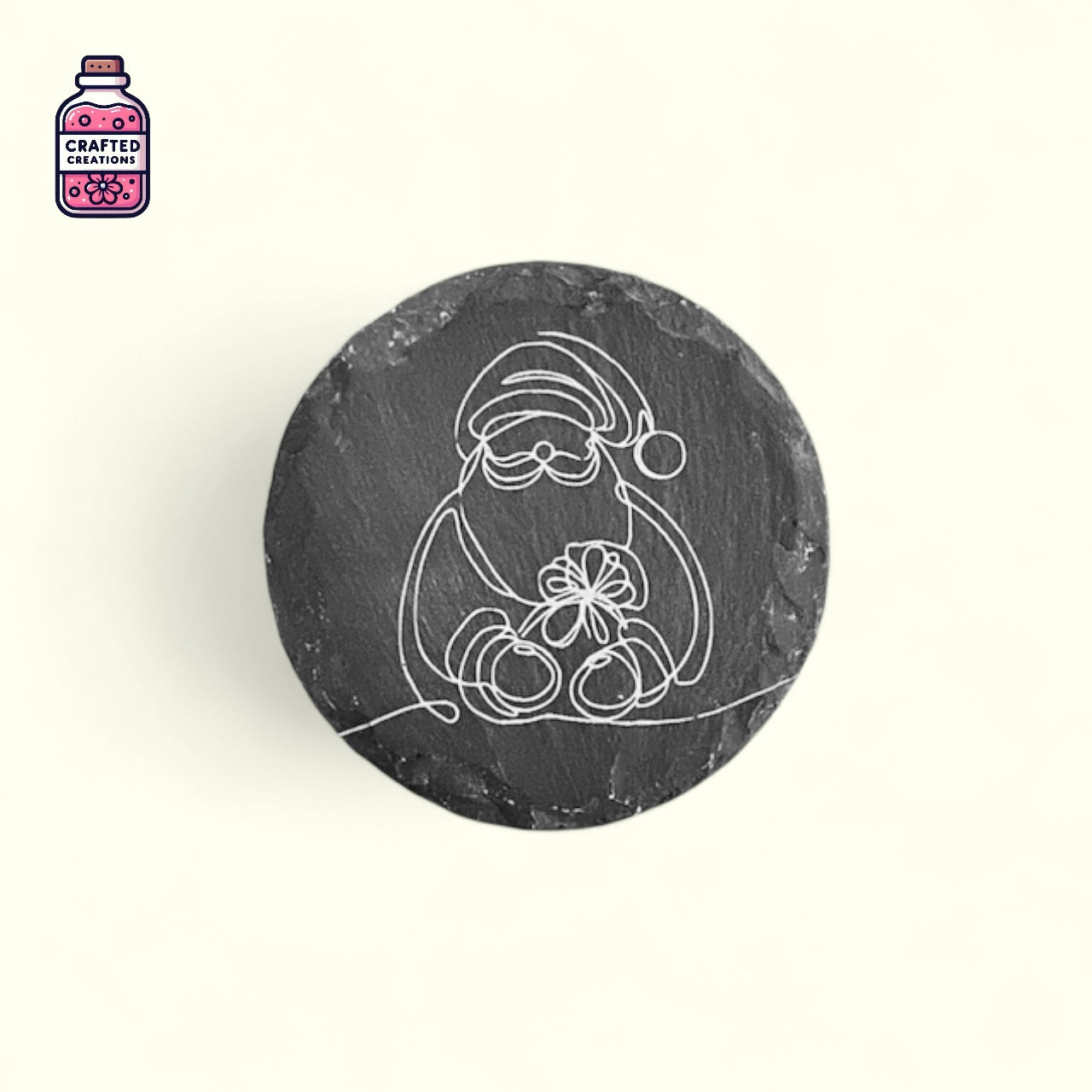 Christmas Slate Coaster