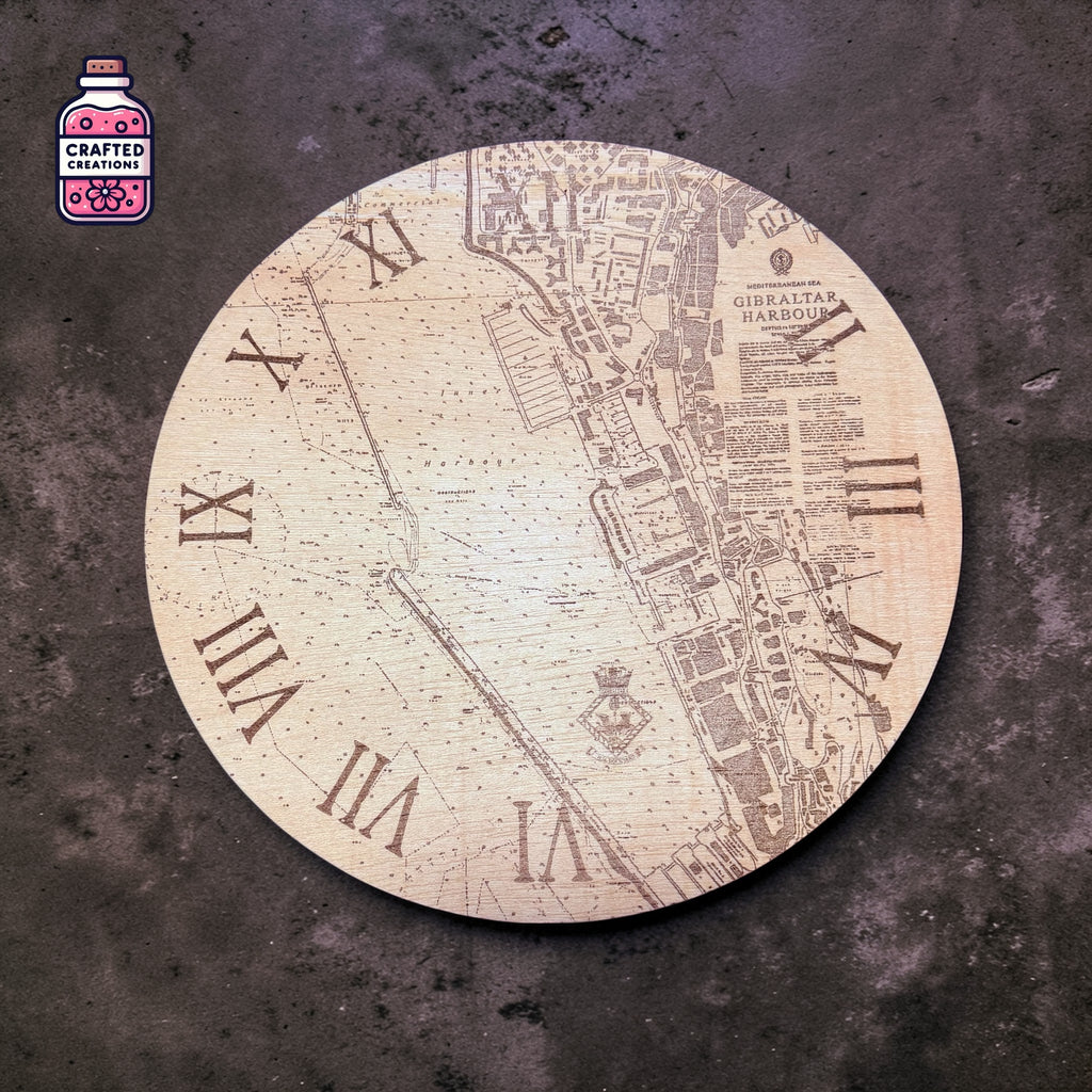 Custom Wooden Clock