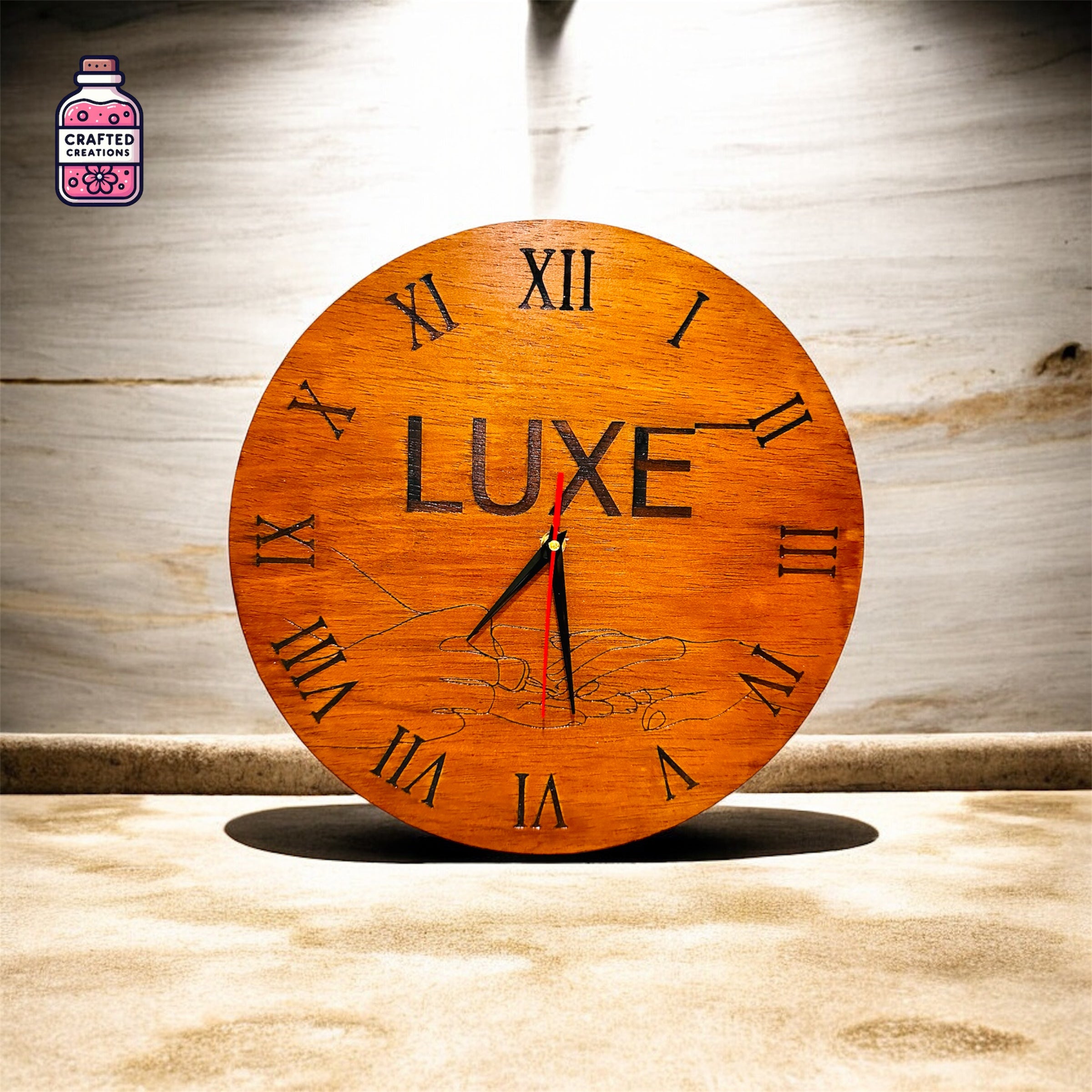 Custom Wooden Clock