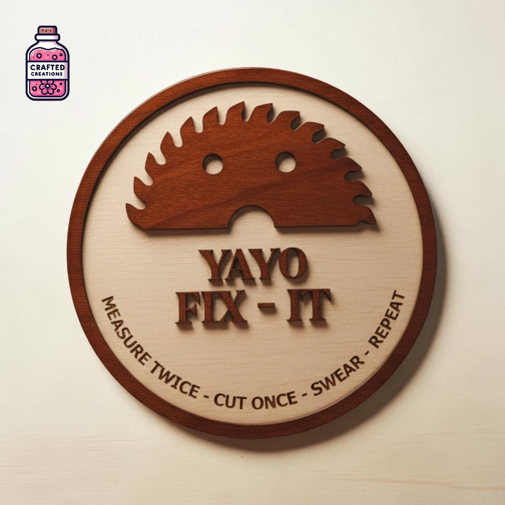 Workshop Wooden Sign