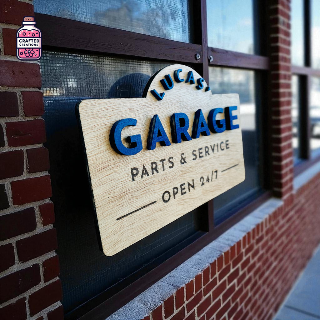 Custom Wooden Sign (Medium)