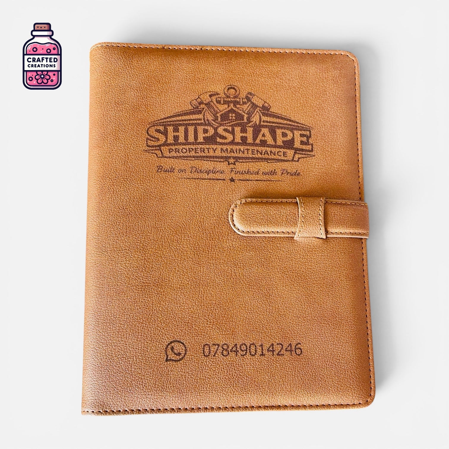 A5 Leather Filofax Binder
