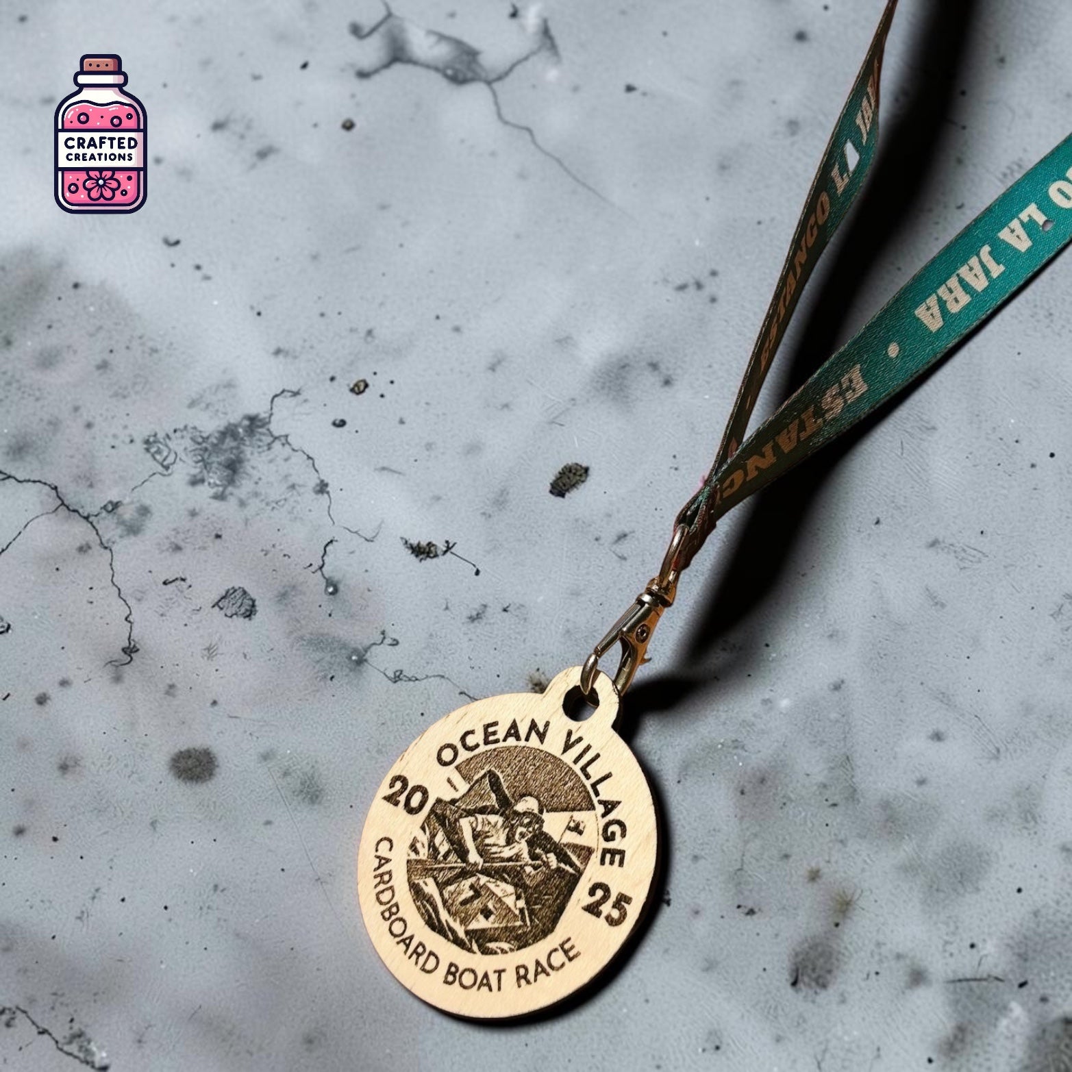Custom Wooden Medal