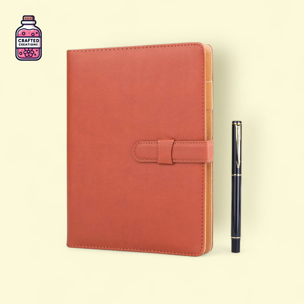 A5 Leather Filofax Binder