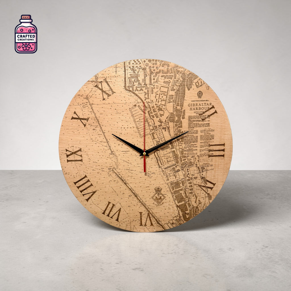 Custom Wooden Clock