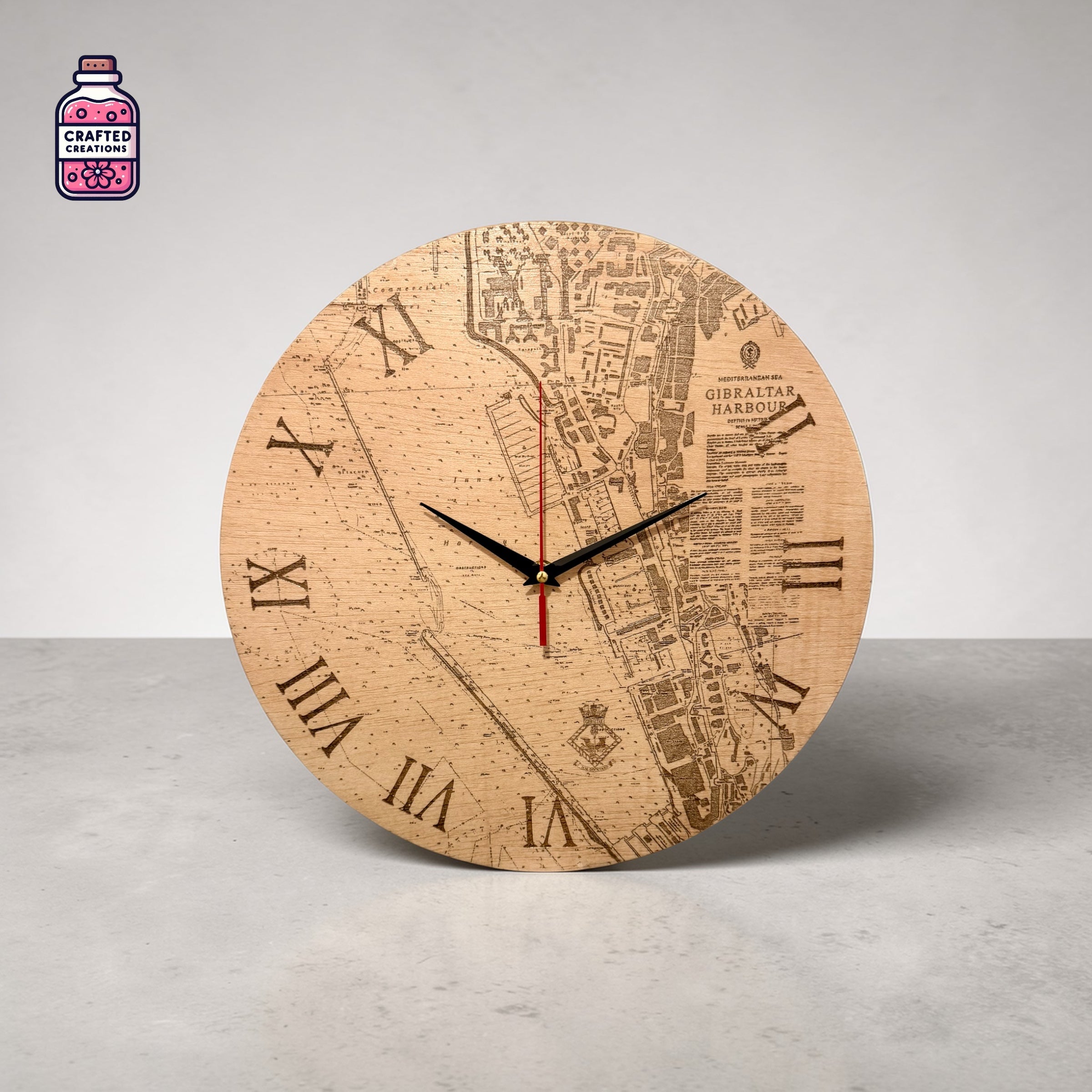 Custom Wooden Clock