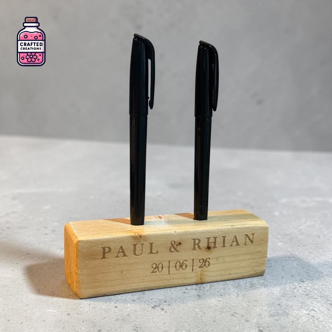 Custom Pen Holder