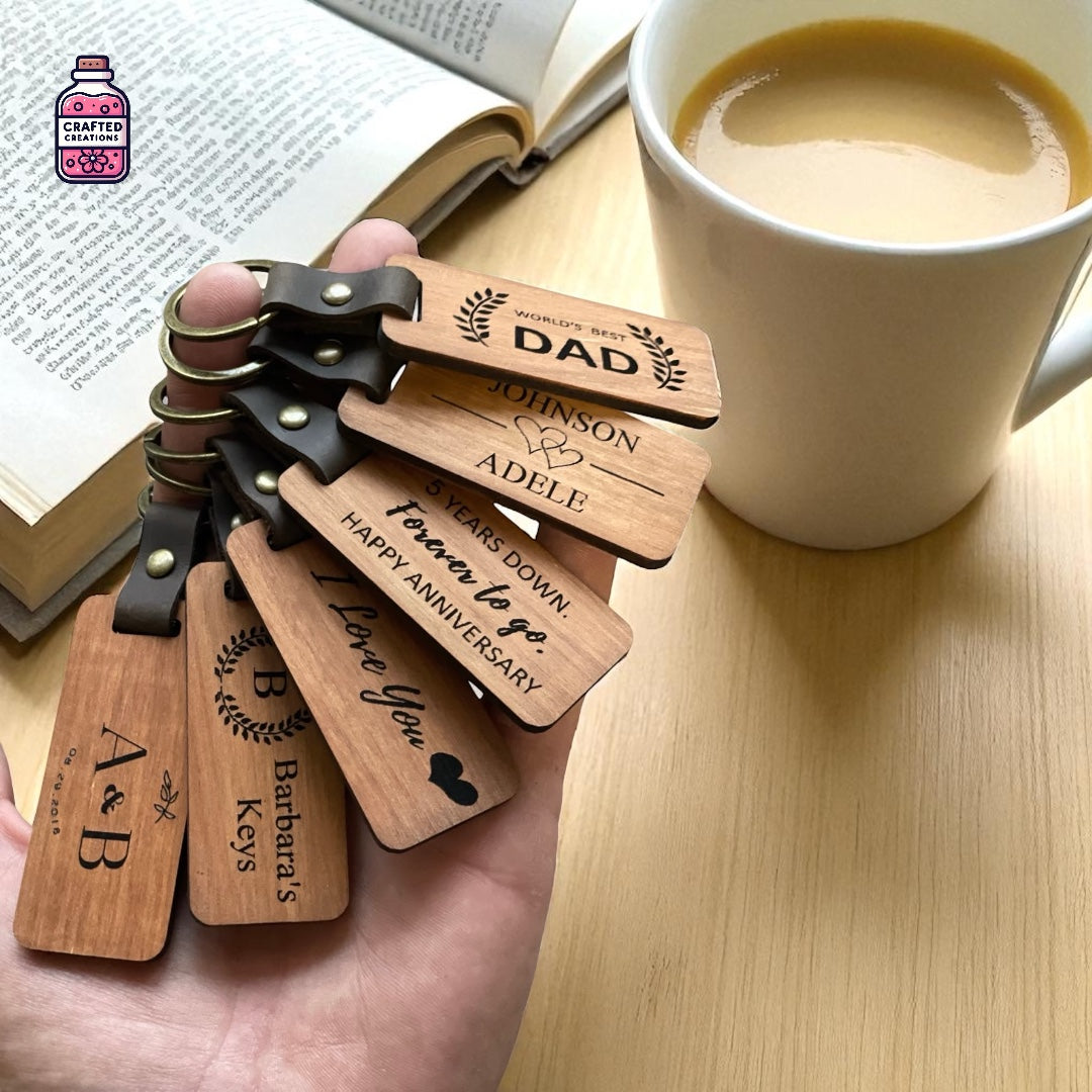 Wooden Keyring