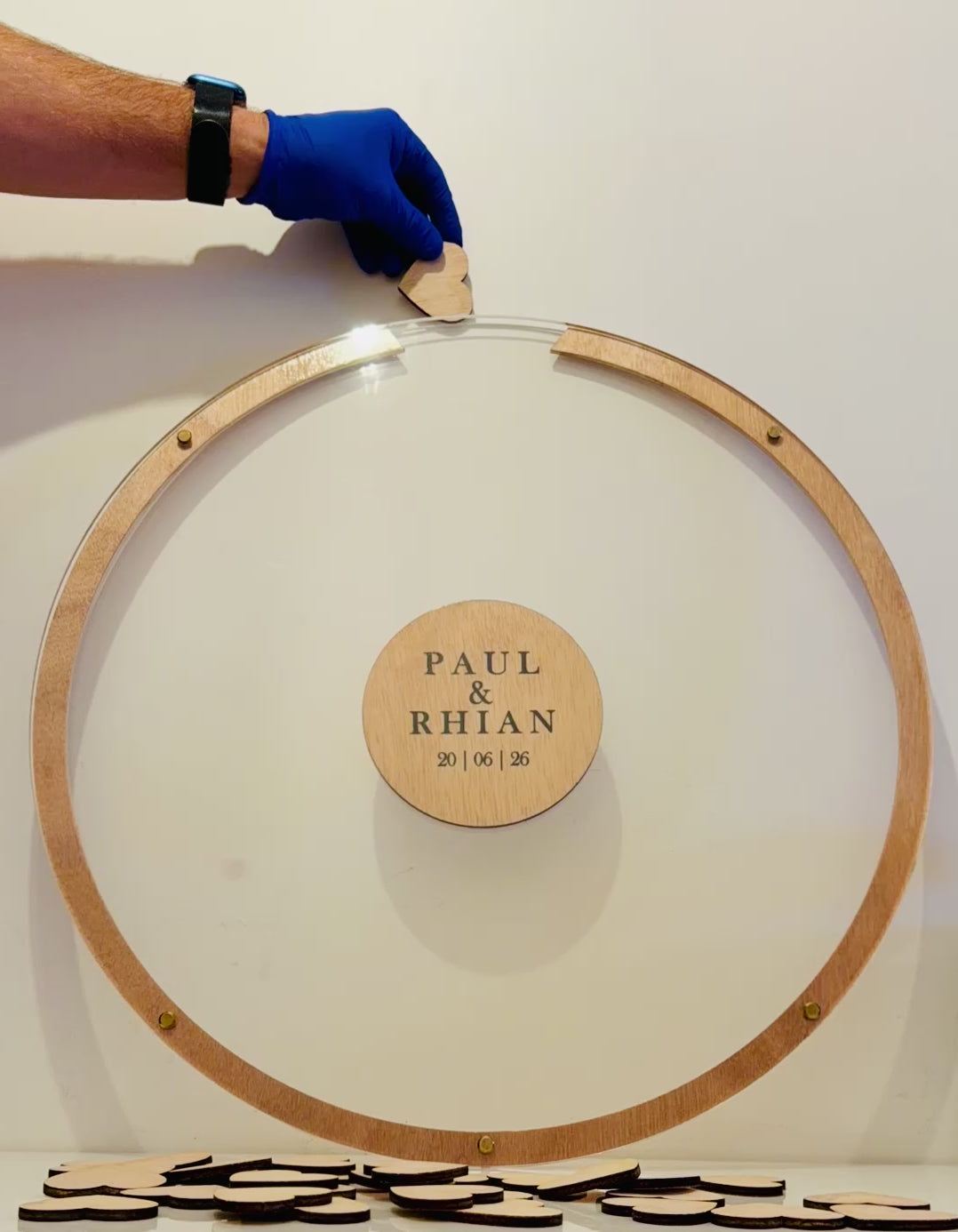Acrylic Wedding Guestbook